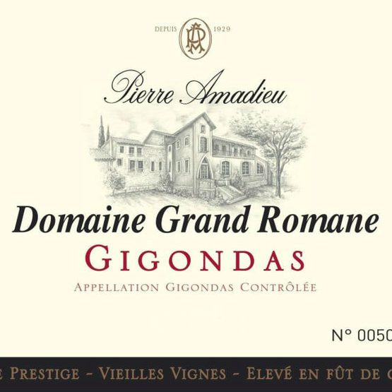 Pierre Amadieu Gigondas Grand Romane Cuvée Prestige