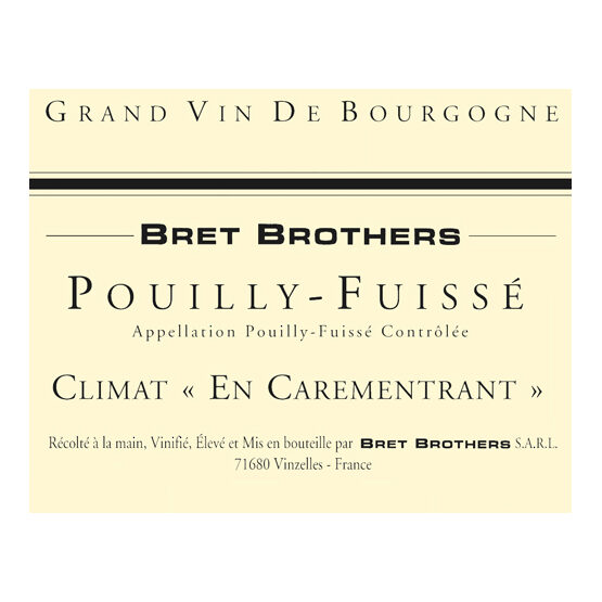 Bret Brothers & La Soufrandière Pouilly-Fuissé En Carementrant