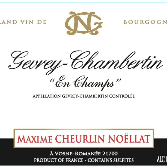 Maxime Cheurlin Noellat Gevrey Chambertin En Champs