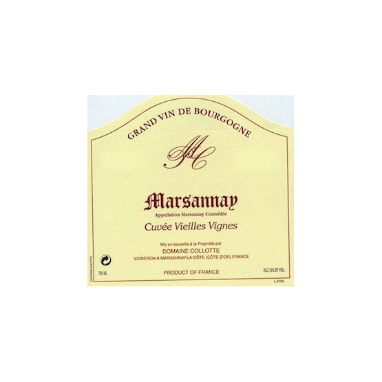 Domaine Collotte Marsannay Cuvée Vieilles Vignes