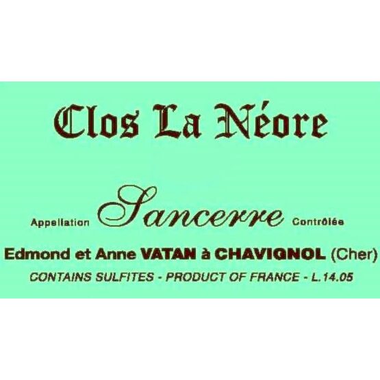 Domaine Edmond Vatan Sancerre Clos La Néore