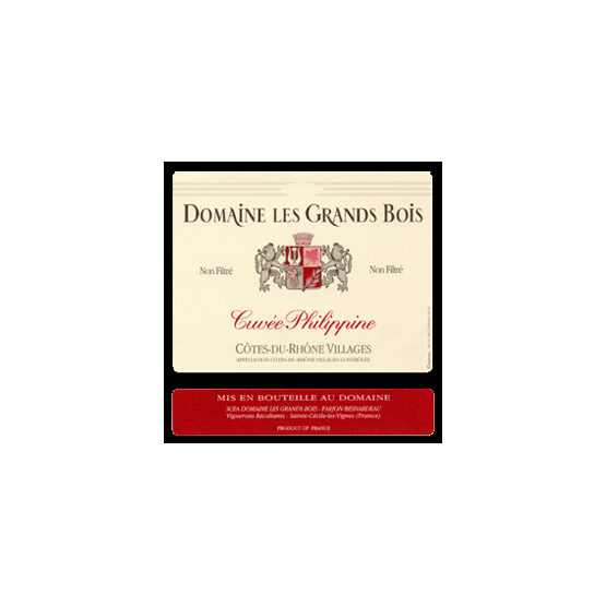 Domaine Les Grands Bois Côtes-du-Rhône "Philippine"