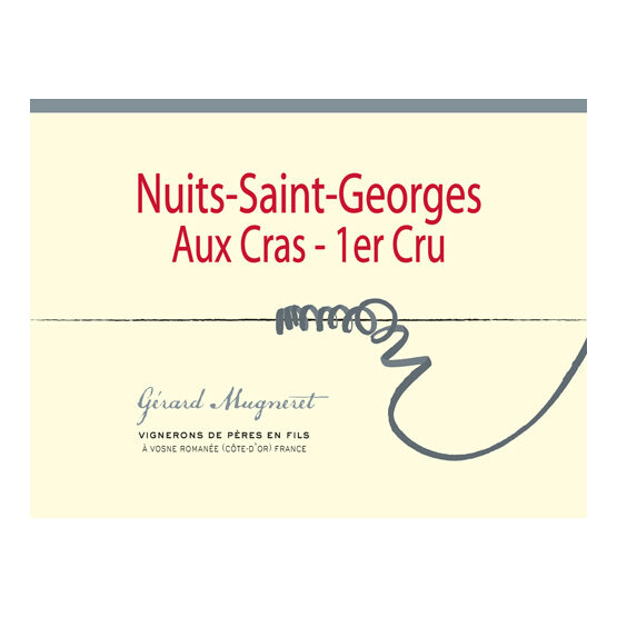Gérard Mugneret Nuits-Saint-Georges Aux Cras Premier Cru