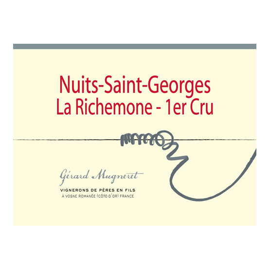 Gérard Mugneret Nuits-Saint-Georges La Richemone Premier Cru