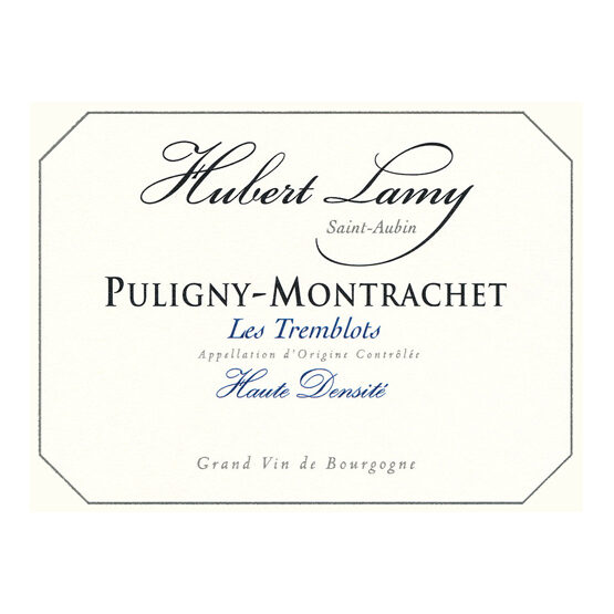 Hubert Lamy Puligny-Montrachet Les Tremblots Haute Densité