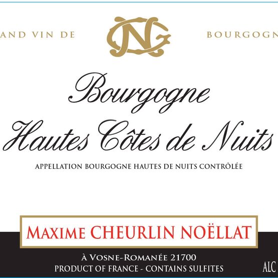 Maxime Cheurlin Noellat Bourgogne Hautes Cotes de Nuits