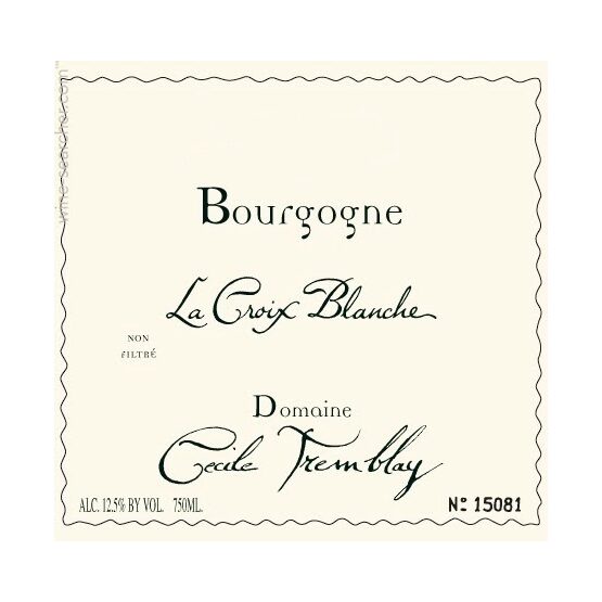 Domaine Cecile Tremblay Bourgogne La Croix Blanche