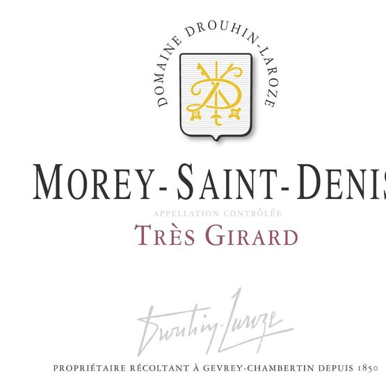 Domaine Drouhin-Laroze Morey-Saint-Denis Très Girard