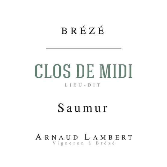 Arnaud Lambert Saumur Blanc Clos de Midi