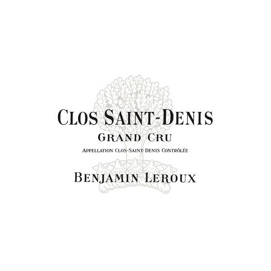 Benjamin Leroux Clos Saint-Denis Grand Cru