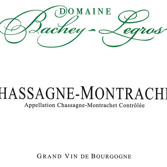Domaine Bachey-Legros Chassagne-Montrachet