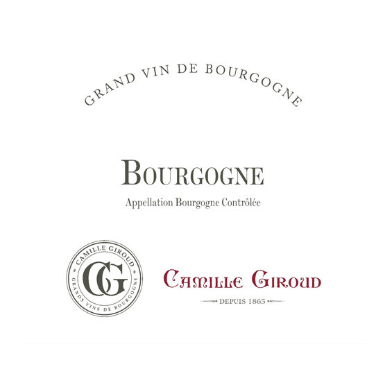Camille Giroud Bourgogne Rouge