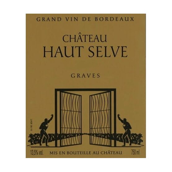 Château Haut Selve Graves Rouge