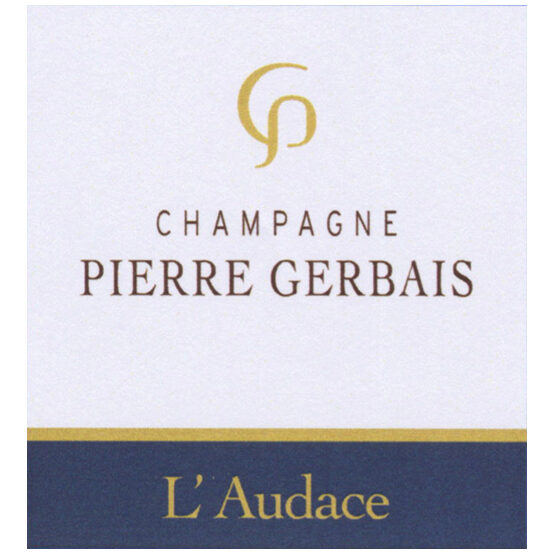 Champagne Pierre Gerbais L’Audace Brut Nature