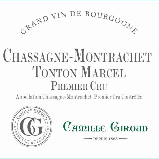 Camille Giroud Chassagne-Montrachet Tonton Marcel Premier Cru