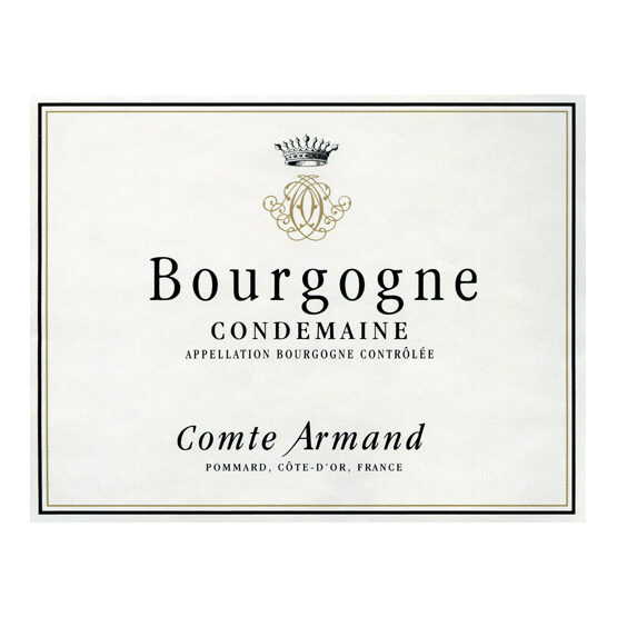 Comte Armand Bourgogne Blanc Condemaine