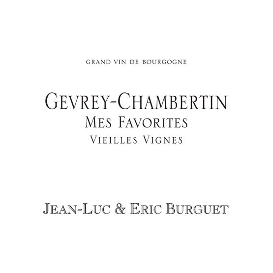 Domaine Alain Burguet Gevrey-Chambertin Mes Favorites Vieilles Vignes