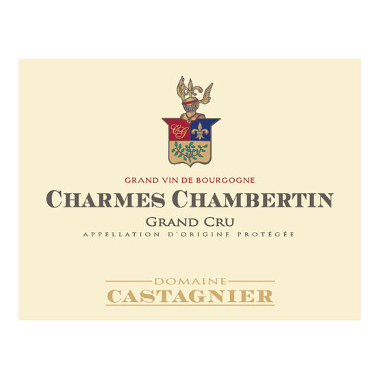 Domaine Castagnier Charmes Chambertin Grand Cru Label