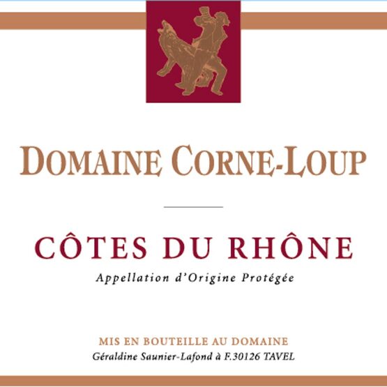 Domaine Corne Loup Côtes du Rhône Rouge