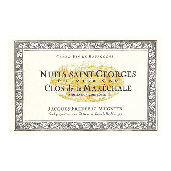 Domaine Jacques-Frédéric Mugnier Nuits-Saint-Georges Premier Cru Clos de la Maréchale Blanc