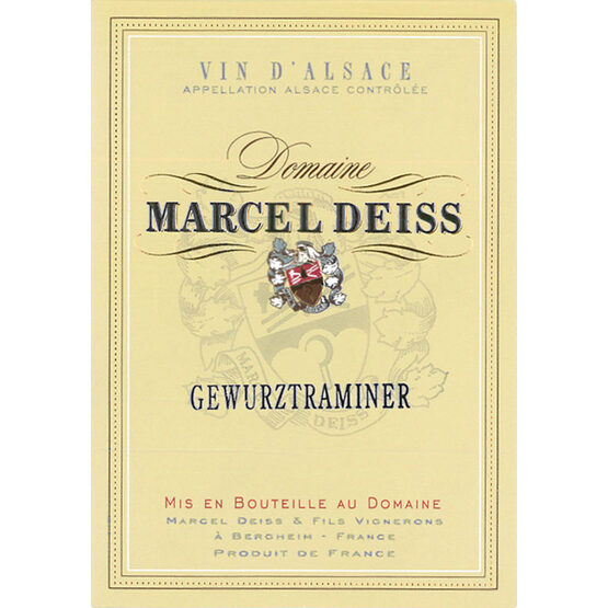 Domaine Marcel Deiss Alsace Gewürztraminer