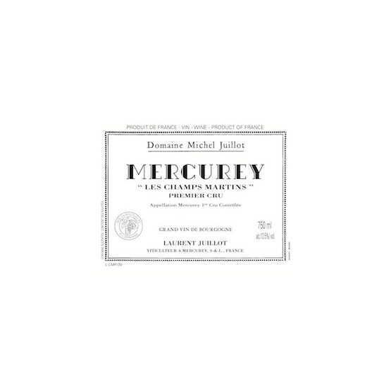 Domaine Michel Juillot Mercurey Premier Cru "Les Champs Martins" Rouge