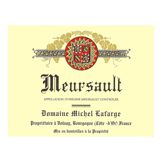 Domaine Michel Lafarge Meursault Vendanges Sélectionnées