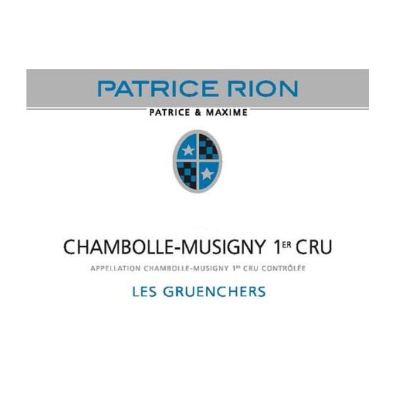 Domaine Patrice Rion Chambolle-Musigny Premier Cru Les Gruenchers