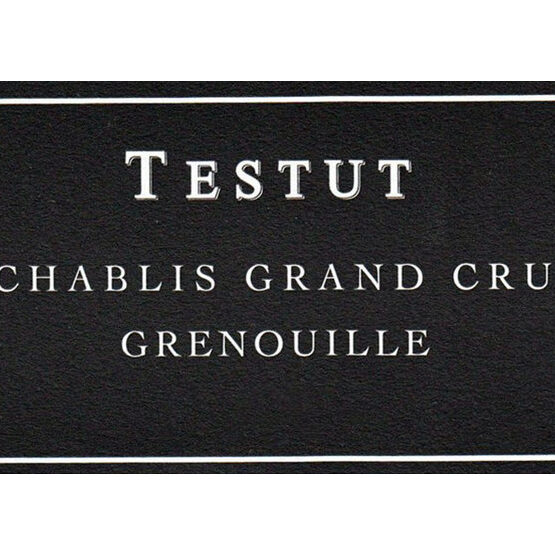 Domaine Testut Chablis Grand Cru Grenouille