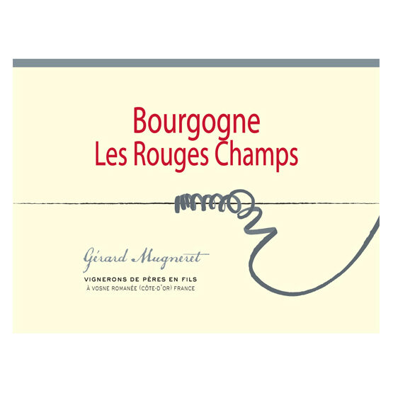 Gérard Mugneret Bourgogne Les Rouges Champs