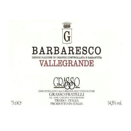 Grasso Fratelli Barbaresco Vallegrande