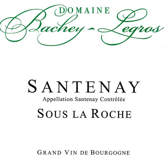 Domaine Bachey-Legros Santenay Sous La Roche