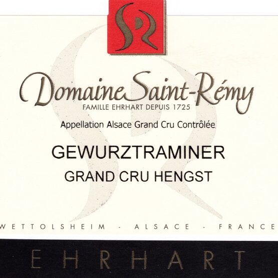 Domaine Saint-Rémy Gewurztraminer Grand Cru Hengst