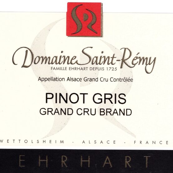 Domaine Saint-Rémy Pinot Gris Grand Cru Brand