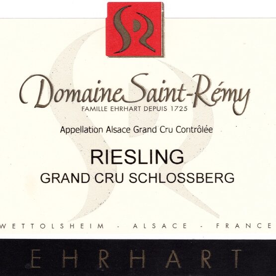 Domaine Saint-Rémy Riesling Grand Cru Schlossberg