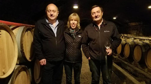 George, Connie and Dominique Lafon