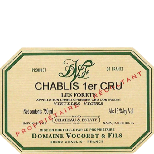 Vocoret Chablis 1er Cru Les Forets Vieilles Vignes