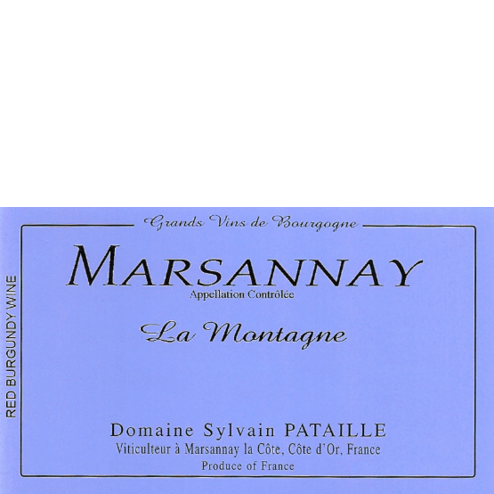 Domaine Sylvain Pataille Marsannay La Montagne Label