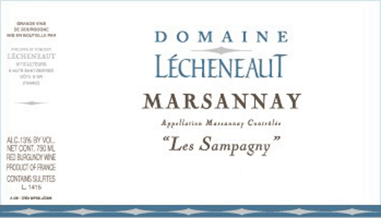 Domaine Lecheneaut Marsannay Les Sampagny