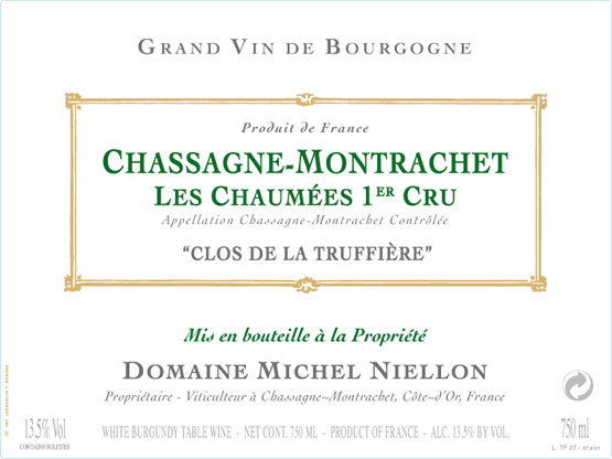 Michel Niellon Chassagne Montrachet Premier Cru Les Chaumées