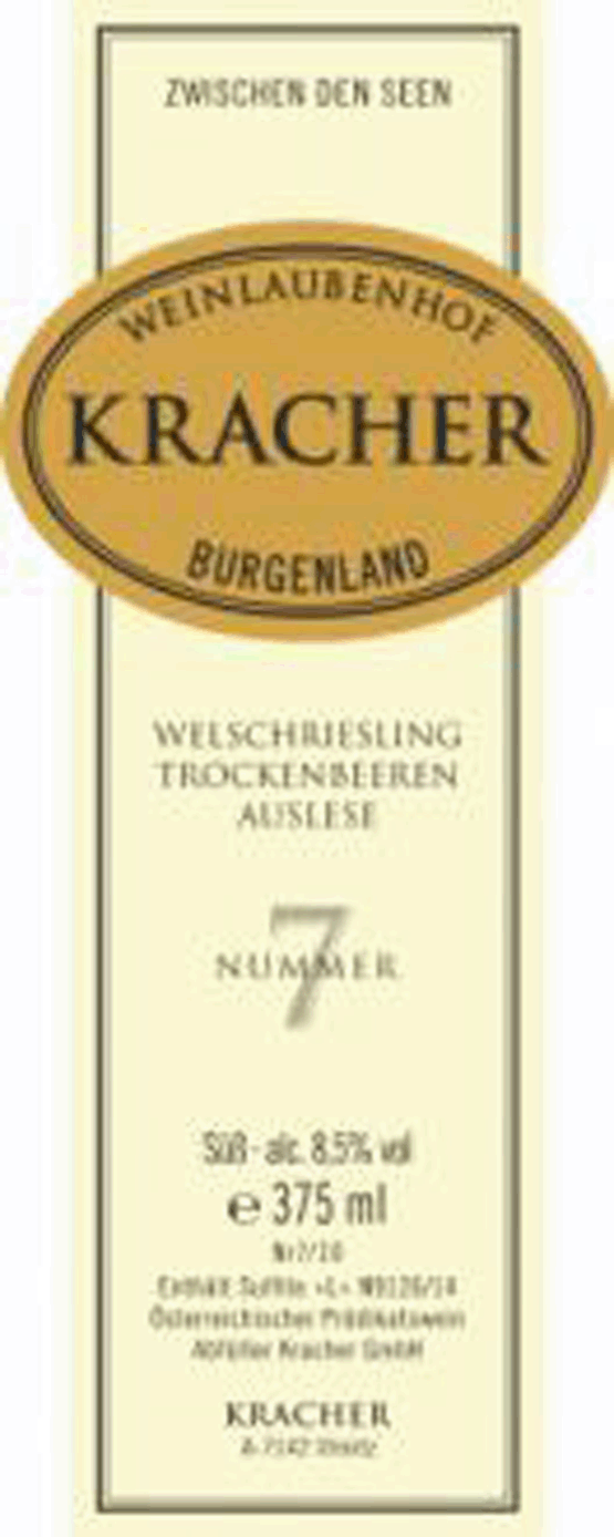 Kracher Trockenbeeren Auslese No. 7