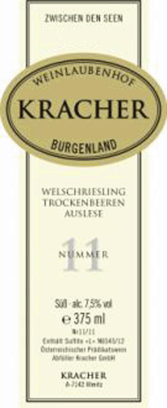 Kracher Trockenbeeren Auslese No. 11