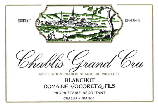 Vocoret Chablis Grand Cru Blanchot