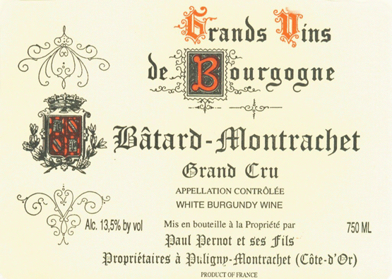 Domaine Paul Pernot Bâtard-Montrachet Grand Cru