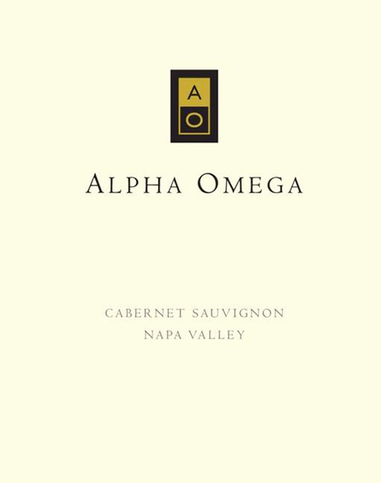Alpha Omega Cabernet Sauvignon Napa Valley Label 
