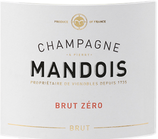 Champagne Mandois Brut Zero Label