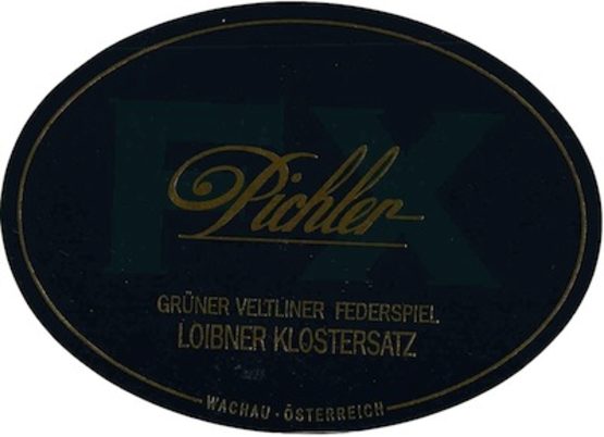 FX Pichler Gruner Veltliner Klostersatz Federspiel Label