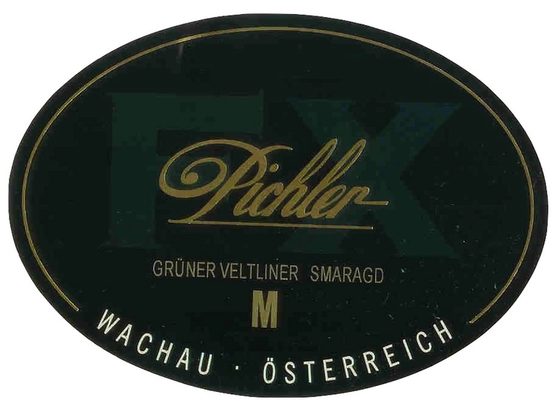 FX Pichler Gruner Veltliner "M" Smaragd Label