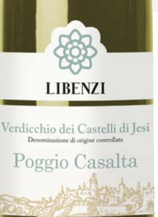 Libenzi Baccaloro Verdicchio Dei Castelli Di Jesi Label