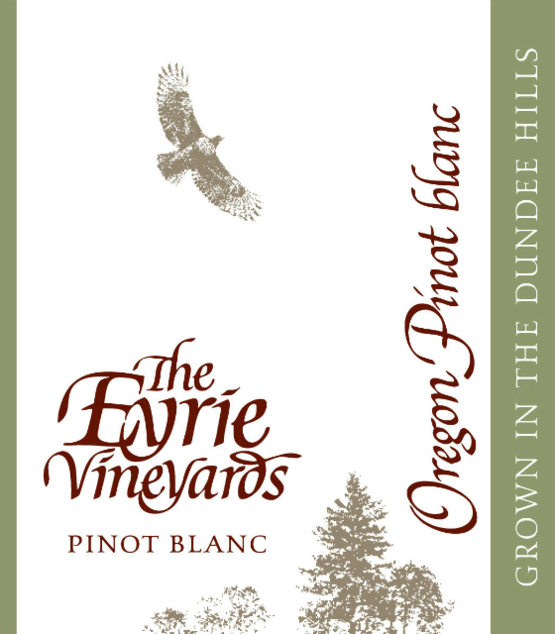 Eyrie Pinot Blanc Dundee Hills